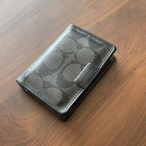 Coach Leather Bi-Fold Wallet